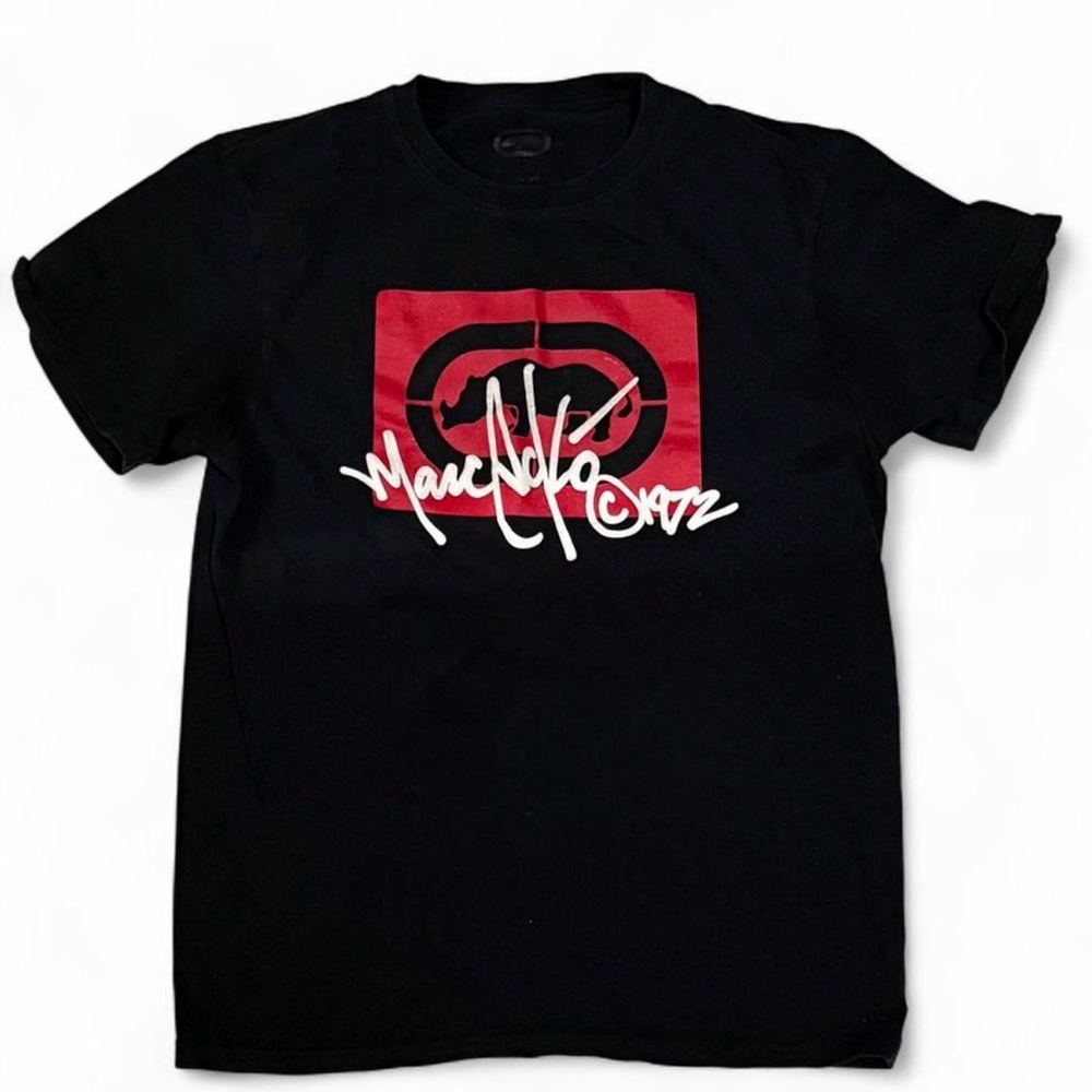 Echo Black and Red Graphic Tee